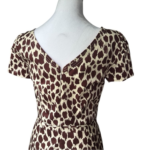 NWT Retail $128 V-Back Dress in Giraffe Printed Bi-Stretch Cotton
By: J.Crew - Picture 5 of 9